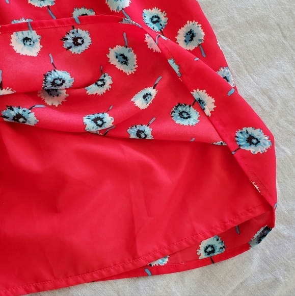 J.Crew Red Dandelion Floral Dress - Picture 10 of 15